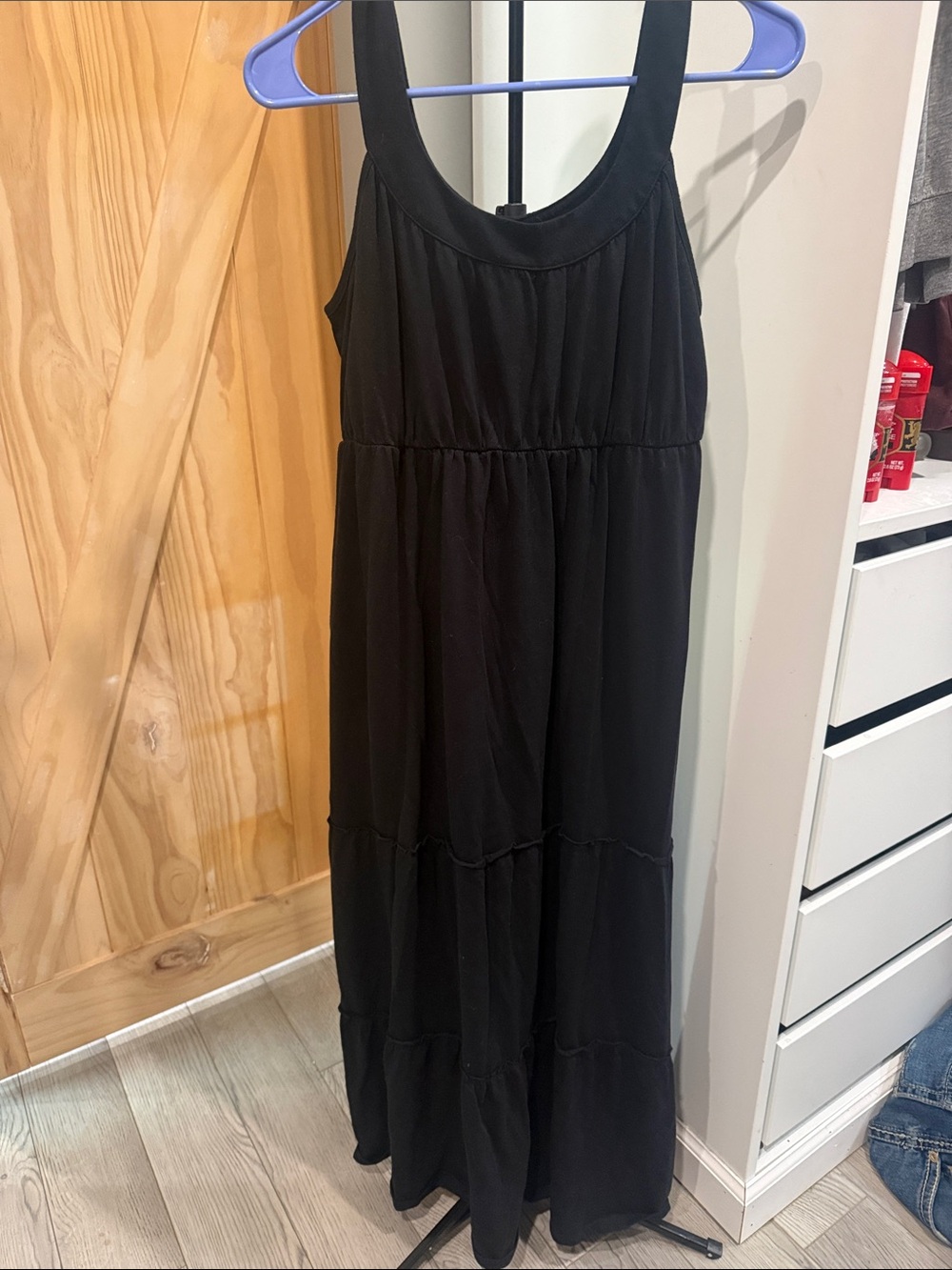 Fashion Bug Black Sleeveless Maxi Dress
